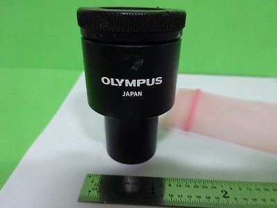 MICROSCOPE PART EYEPIECE OLYMPUS JAPAN [bent] 10X/20 L OPTICS AS IS BIN#W1-14