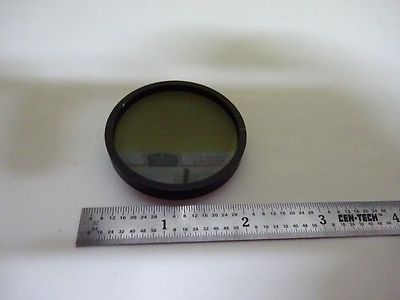 MICROSCOPE PART POLARIZER POL [delaminated] ILLUMINATOR OPTICS AS IS BIN#X1-48