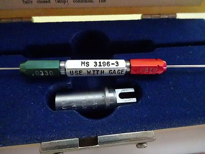 Metrology Gauge Kit Ms 3196-1 Buchanan