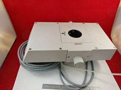 Polyvar Reichert Leica Head with Cables Microscope Optics