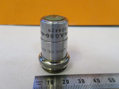 Vintage Spencer Lens Co. 44X Lens Objective Optics Microscope Part