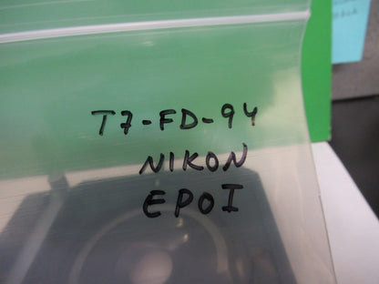 NIKON EPOI JAPAN  XY STAGE TABLE MICROSCOPE PART AS PICTURED T7-FD-94
