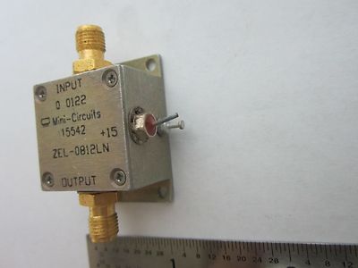 MINI CIRCUITS ZEL-0812LN LOW NOISE AMPLIFIER RF MICROWAVE FREQUENCY BIN#F3-61