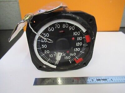 SIMMONDS SIKORSKY INDICATOR 472638-3 TORQUE AIRCRAFT PART AS PICTURED &A9-A-05