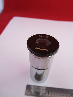 Optical Microscope Part Eyepiece Germany 10X Wf Optics