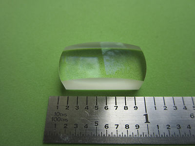 OPTICAL LENS CONVEX RECTANGULAR SHAPE bk7 glass LASER OPTICS sku T1-FT-99