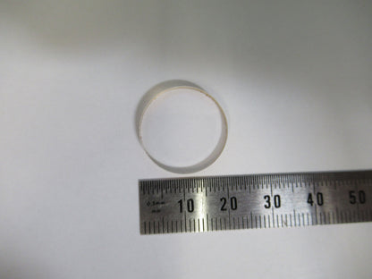 FLAT OPTICAL LENS BK7 GLASS 20mm DIAMETER OPTICS AS PICTURED X4-A-51