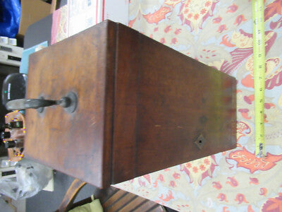 Antique Empty Wood Case Seibert 1880's Microscope Part