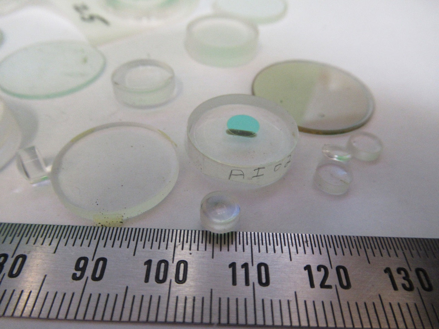 LOT OPTICAL GLASS LENSES ASSORTED LASER OPTICS NICE AS PICTURED U9-A-46