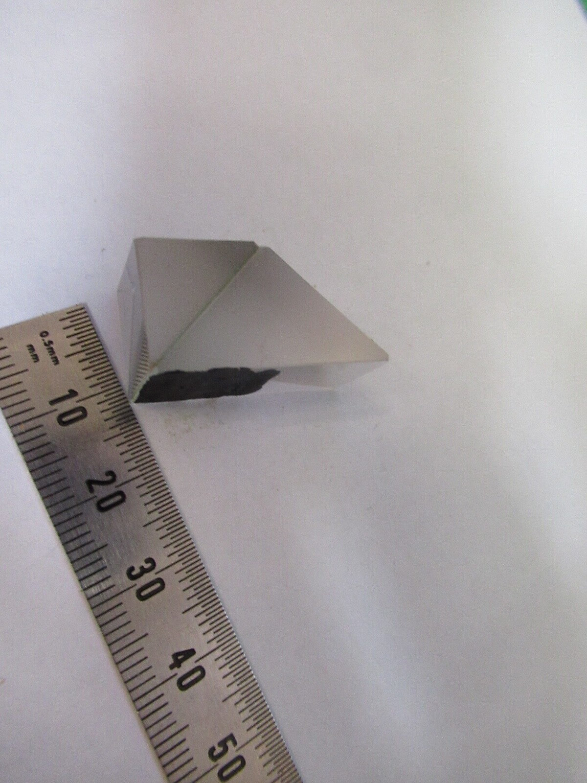 ANTIQUE BAUSCH LOMB GLASS PRISM MICROSCOPE PART AS PIC A5-B-09