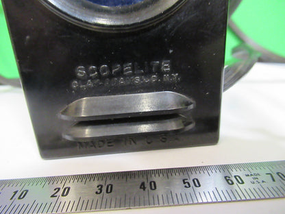 SCOPELITE BAUSCH LOMB LAMP ASSEMBLY TESTED OK MICROSCOPE PART AS PICTURE 80-B-27
