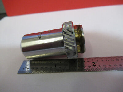 LEITZ GERMANY 10X /170mm OBJECTIVE OPTICS MICROSCOPE PART AS PICTURED &B6-A-09