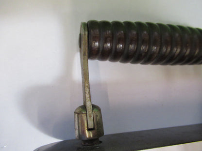 OLD SINGER SEWING ACCESSORY MACHINE  rare wood handle  ASSEMBLY &H2-A-43