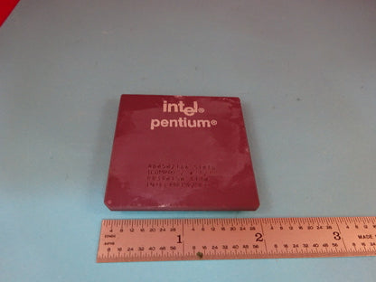 FOR PARTS RECYCLE SCRAP GOLD PENTIUM INTEL CHIP PROCESSOR AS IS #AV-05