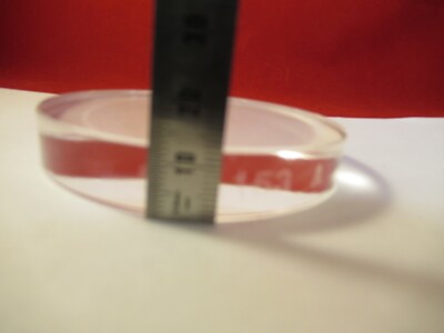 Optical Flat Fused silica Uncoated 3" Diameter 1/10 Wave Optics AS Pic