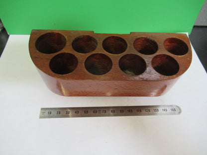 Spencer Lens Co. American Optical Co. Wood Carved for Cabinet Microscope Part