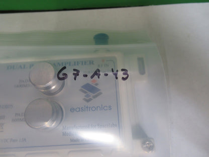 DUAL BAND AMPLIFIER RF 1400 MHz 600 FREQUENCY EASITRONICS  AS PICTURED G7-A-43