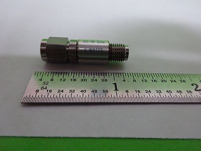 RF MICROWAVE ATTENUATOR 8 dB FREQUENCY DC-18 GHz WILTRON AS IS BIN#Y2-16