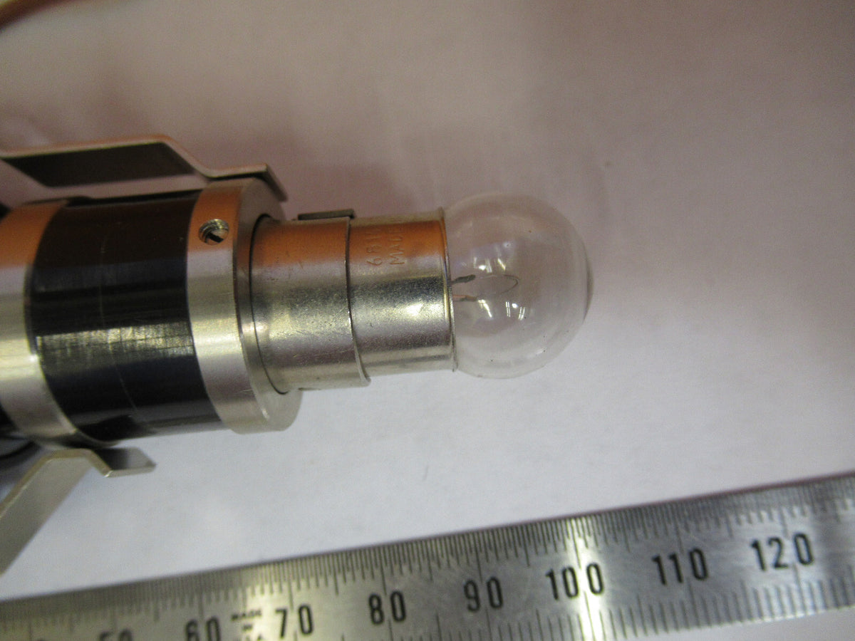 LEITZ GERMANY LAMP ASSEMBLY ILLUMINATO OPTICS MICROSCOPE PART AS PICTURED Y3-A98