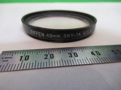 CAMERA LENS COVER FILTER TIFFEN SKYLIGHT 1A 49mm AS PICTURED R2-A-114