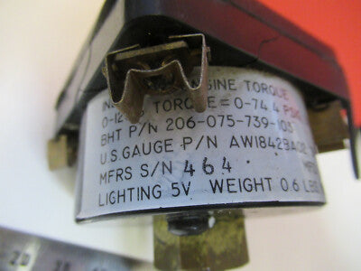 Bell 206 Indicator Torque Percent Aircraft 206-075-739-103