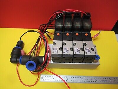 SMC NV314R-5LZ PNEUMATIC AIR PRESSURE VALVE ASSEMBLY AS PICTURED &16-C-47