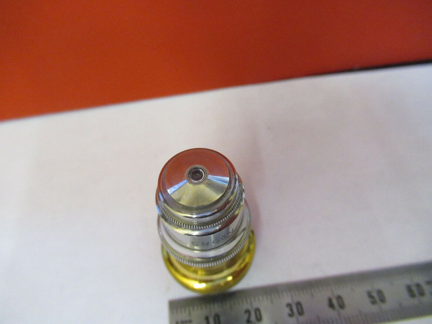 Reichert Austria Brass Microscope Objective No. 8a