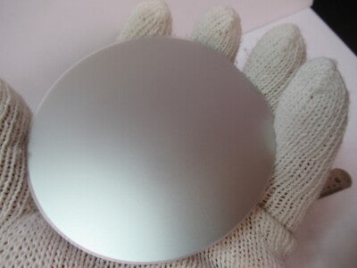 VERY NICE SAPPHIRE WAFER SINGLE CRYSTAL PLATINUM COATED AS PICTURED &7B-B-154