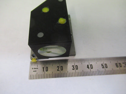 LEITZ WETZLAR GERMANY GLASS PRISM MOUNTED MICROSCOPE PART AS PICTURED &F3-B-84