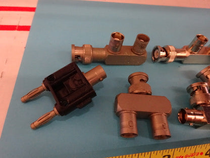 Lot BNC Connector Adapters RF Microwave Frequency