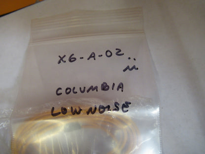 COLUMBIA RESEARCH CABLE LOW NOISE ACCELEROMETER SENSOR AS PICTURED X6-A-02