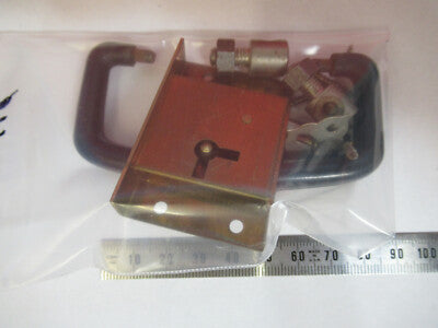 Antique Ernst Leitz Wetzlar Lock & Key Microscope Part