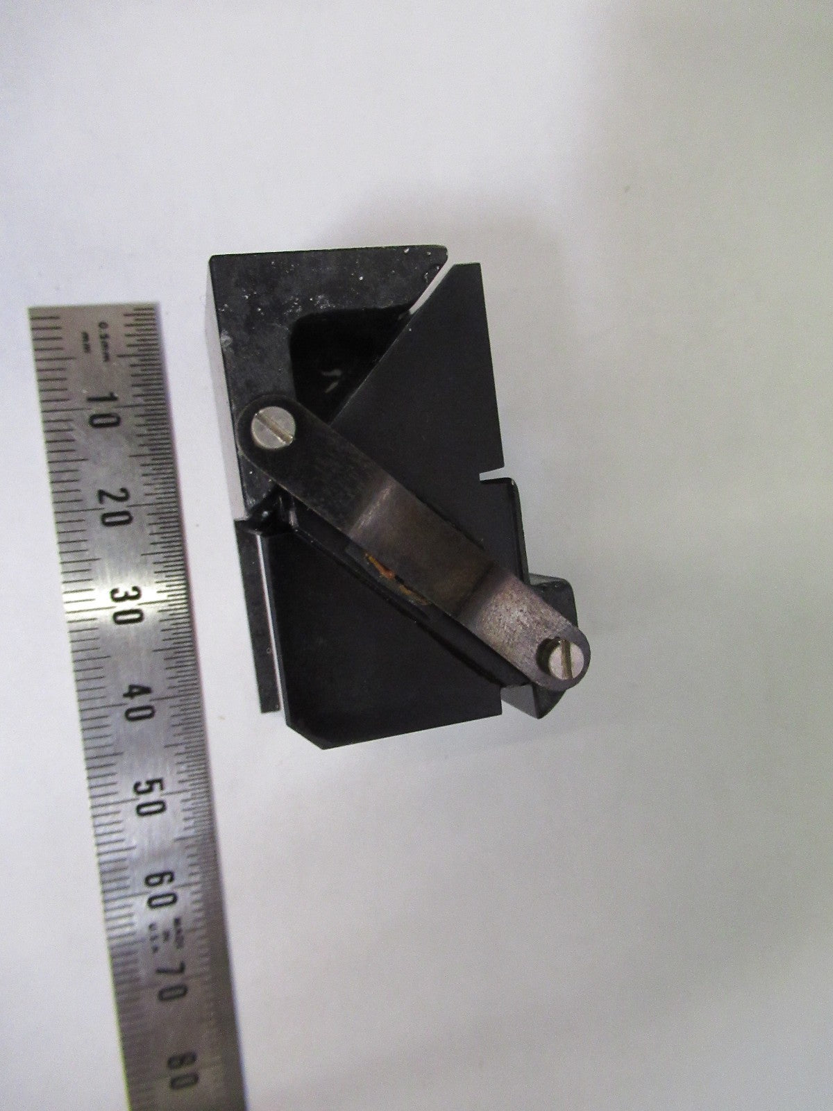 NIKON JAPAN HEAD GLASS PRISM OPTICS MICROSCOPE PART AS PICTURED T4-B-13