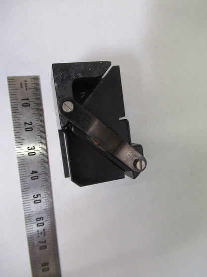 NIKON JAPAN HEAD GLASS PRISM OPTICS MICROSCOPE PART AS PICTURED T4-B-13