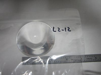 LARGE OPTICAL ANAMORPHIC CONVEX LENS LASER OR ILLUMINATOR OPTICS AS IS BIN#L2-12