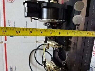 OPTICAL ROTATOR FIXTURE HOLDER PROFESSIONAL POSITIONING LASER OPTICS AS IS &LOB