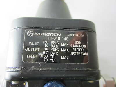 NORGREN PRESSURE VALVE sku#E3