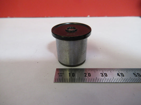 KYOWA JAPAN 20X LENS OCULAR EYEPIECE MICROSCOPE PART AS PICTURED T9-A-23