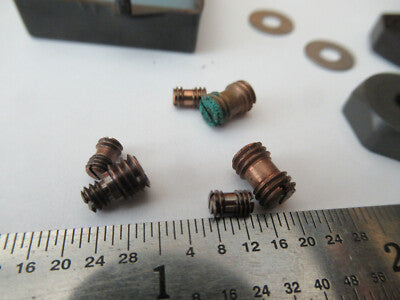 PCB PIEZOTRONICS LOT WAX STUDS BASES ACCELEROMETER TESTING AS PIC &F2-A-102