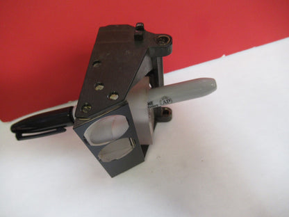LEICA LEITZ GERMANY DMRB CUSTOM HEAD PRISM MICROSCOPE PART AS PICTURED T8-B-05