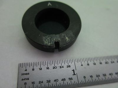 MICROSCOPE PART NIKON POLARIZER ANALYZER A POL OPTICS AS IS BIN#S2-B-21