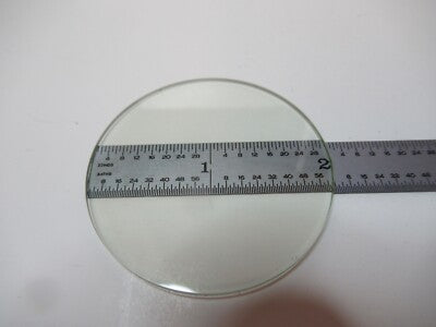 OPTICAL FILTER 2" DIAMETER UV LIGHT BLOCK LASER OPTICS AS PICTURED &16-A-21