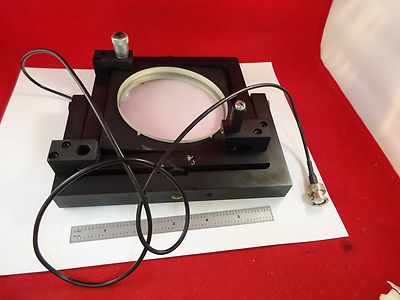 MICROSCOPE INTERFEROMETER TILTING TABLE + FLAT CONTROL TECHNICS OPTICS B#F8-C-01
