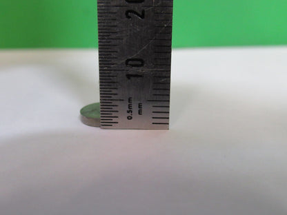 OPTICAL FLAT SILICON METAL SINGLE CRYSTAL IR LASER OPTICS AS PICTURED X5-A-90