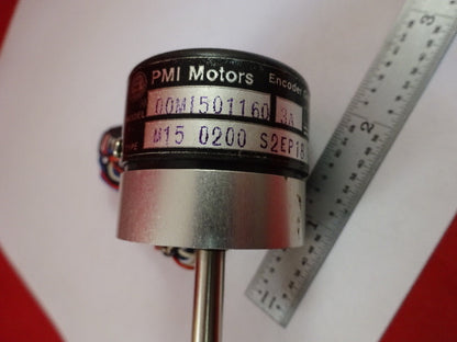 PMI MOTOR ENCODER 00M1501160 AS IS &H1-C-24