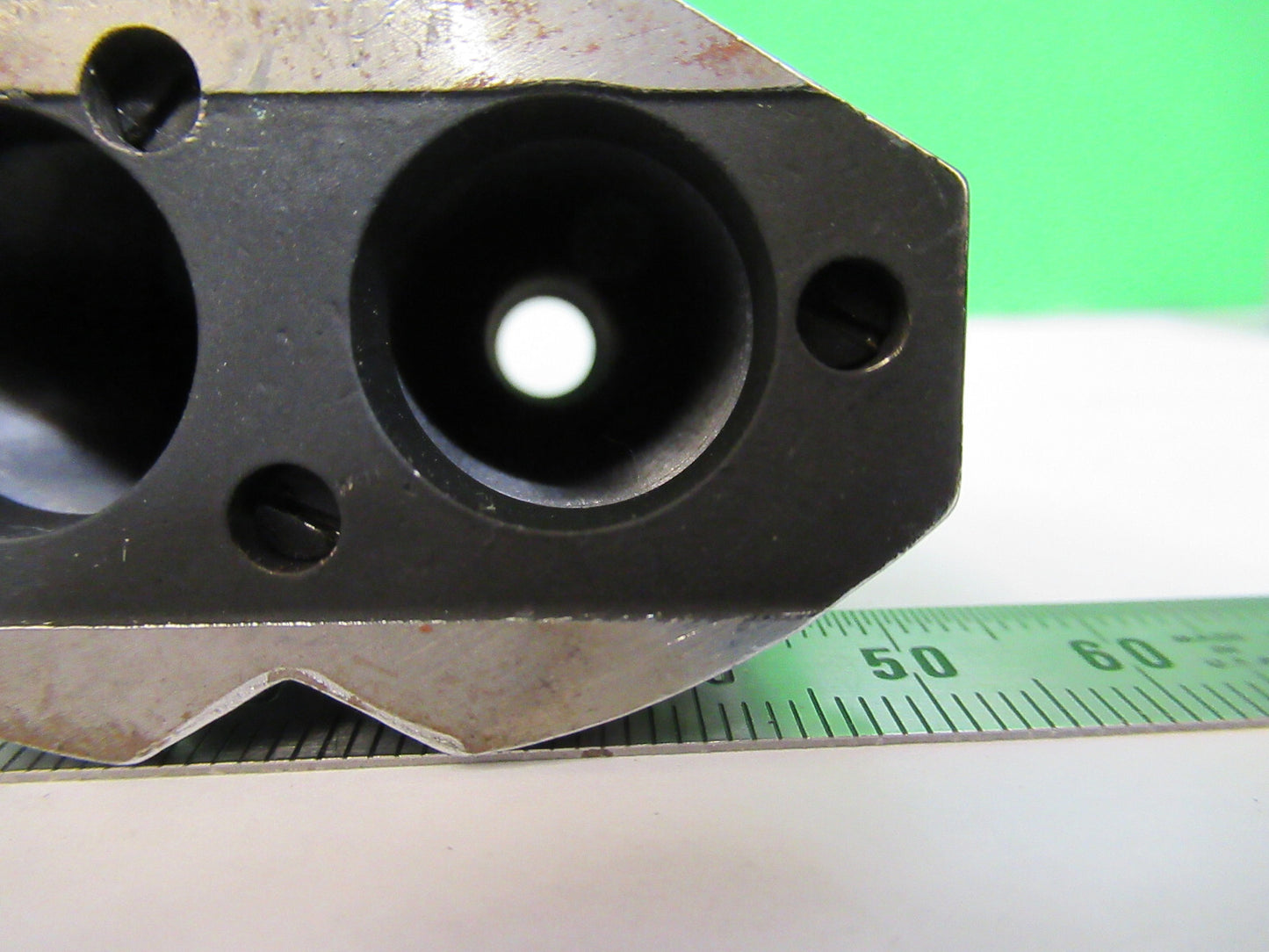 AO AMERICAN OPTICS STEREO OBJECTIVE 3X MICROSCOPE PART AS PICTURED S1-B-80