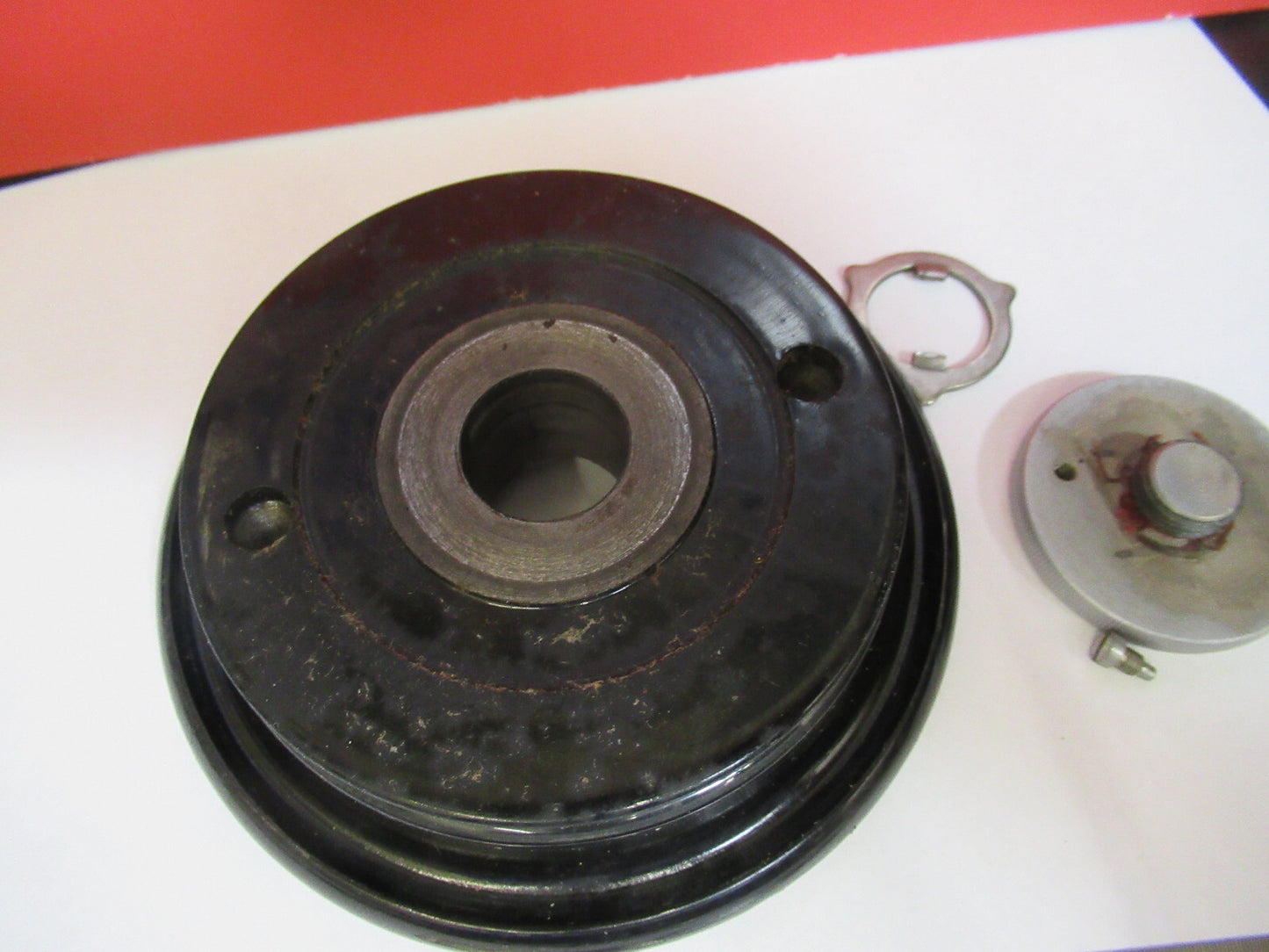 FOR PARTS OLD SINGER SEWING MACHINE MODEL PULLEY ASSEMBLY as picture &H9-B-60