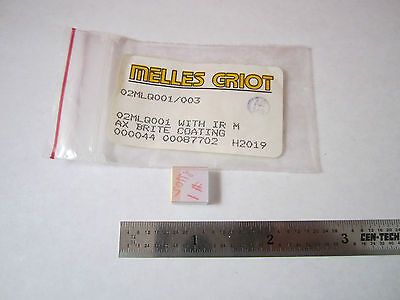 OPTICAL FILTER MELLES GRIOT COATED LASER OPTICS BIN#17