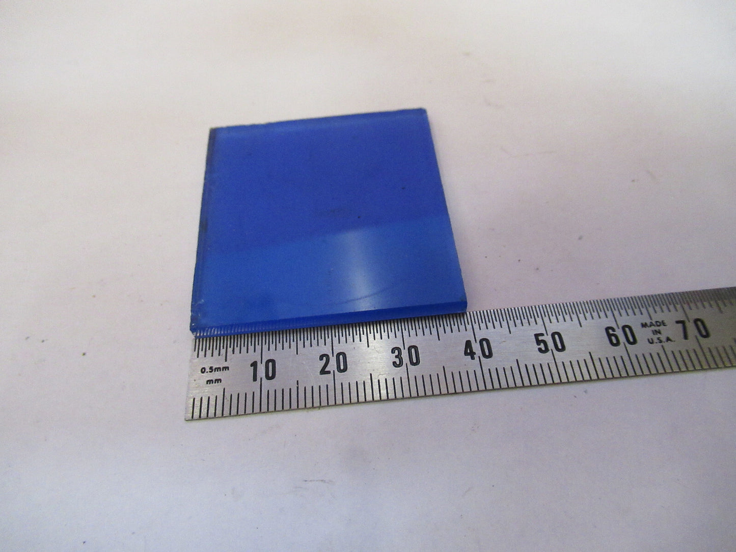 Antique Spencer Lens Co. American Optical Co. Blue Glass Filter Lens Microscope Part