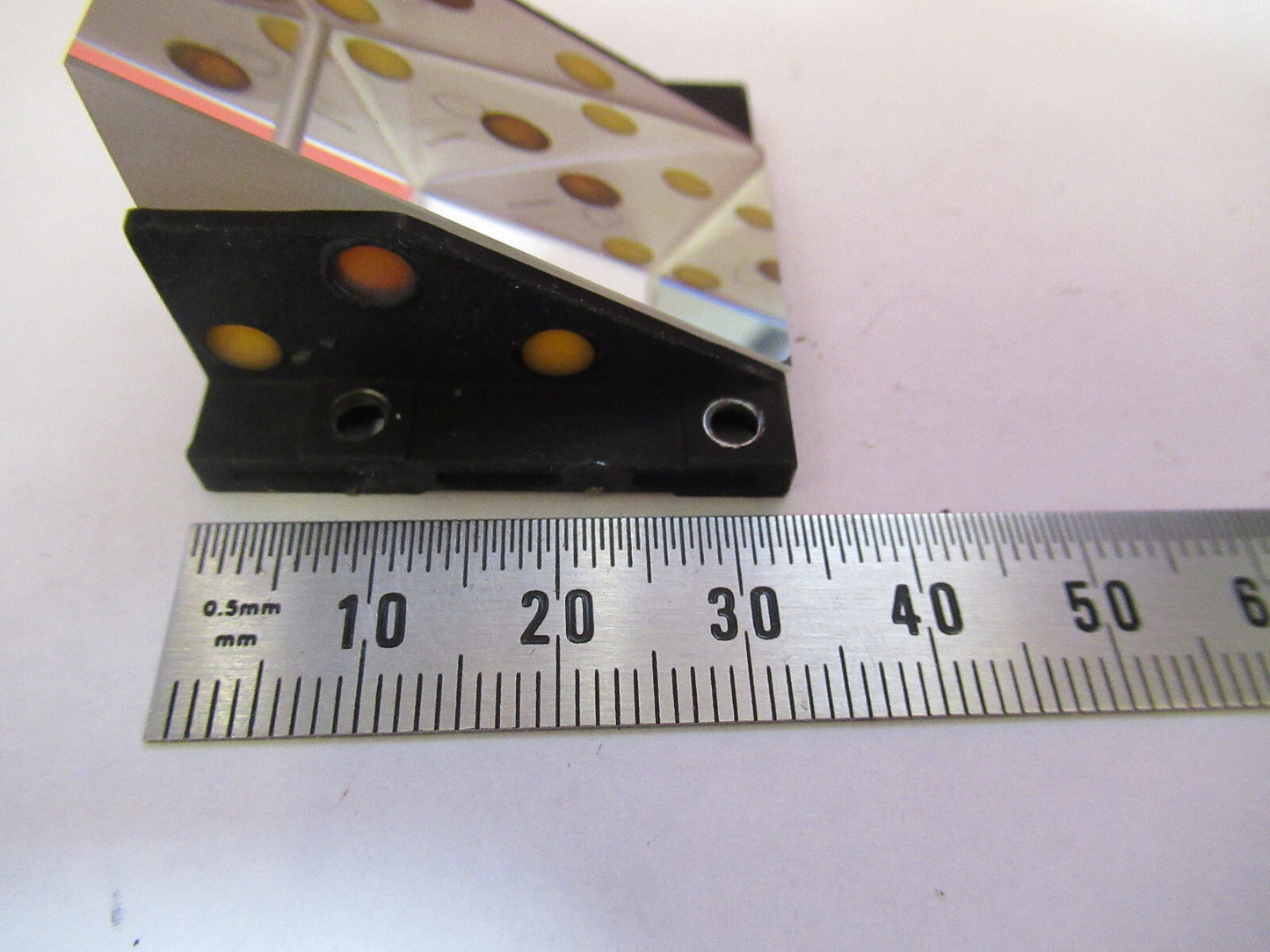 LEITZ WETZLAR GERMANY HEAD PRISM OPTICS OPTICAL MICROSCOPE PART AS PIC S4-B-87